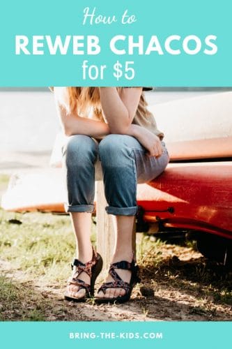 chaco sandals on girl