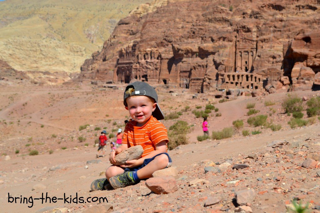 kids in petra