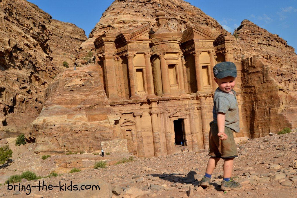 kids in petra