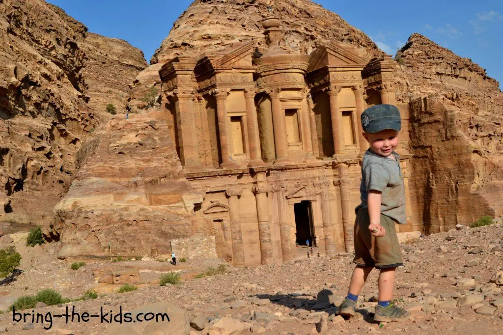 kids in petra