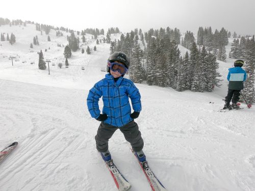 Connor Skiing