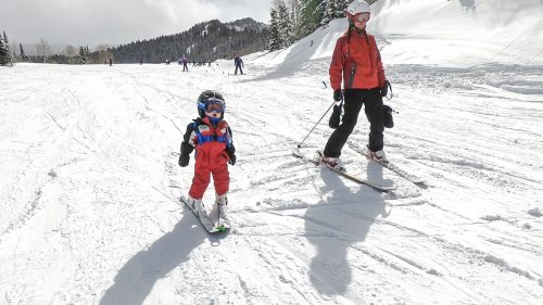 teach your own kids to ski