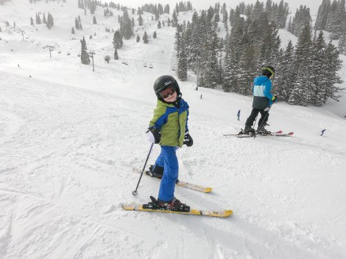 Landon Skiing