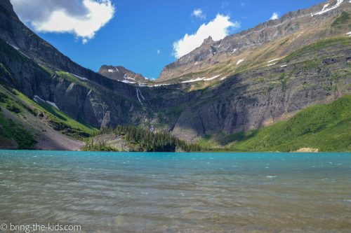 grinnell lake, glacier lake