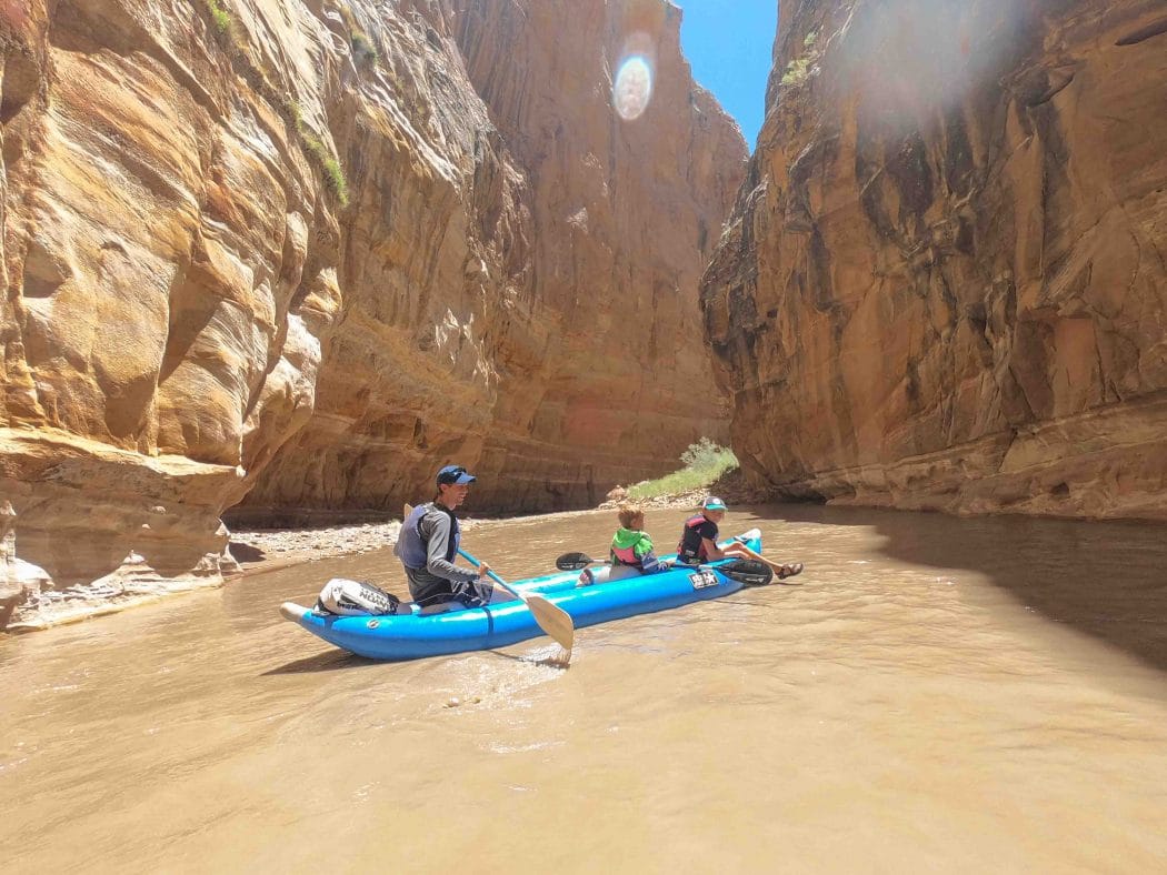 muddy creek kayaking