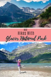 glacier national park hiking