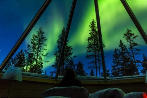 northern lights with kids