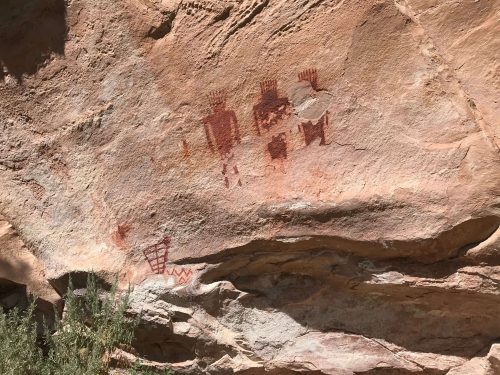 pictographs jones hole