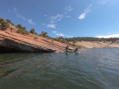 paddling Red Fleet State park