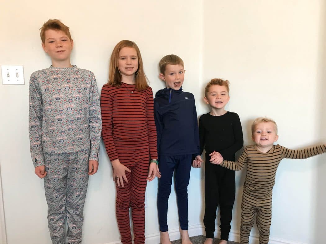 Kids thermal layers best sale