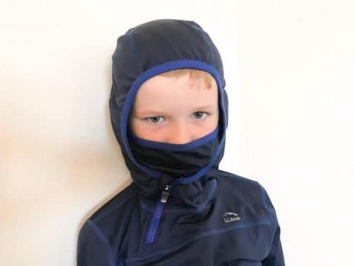 boy in balaclava winter