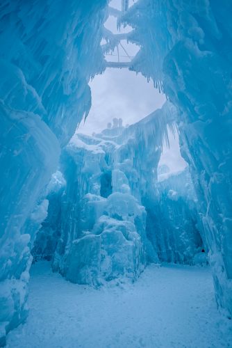 Ice Castles with kids