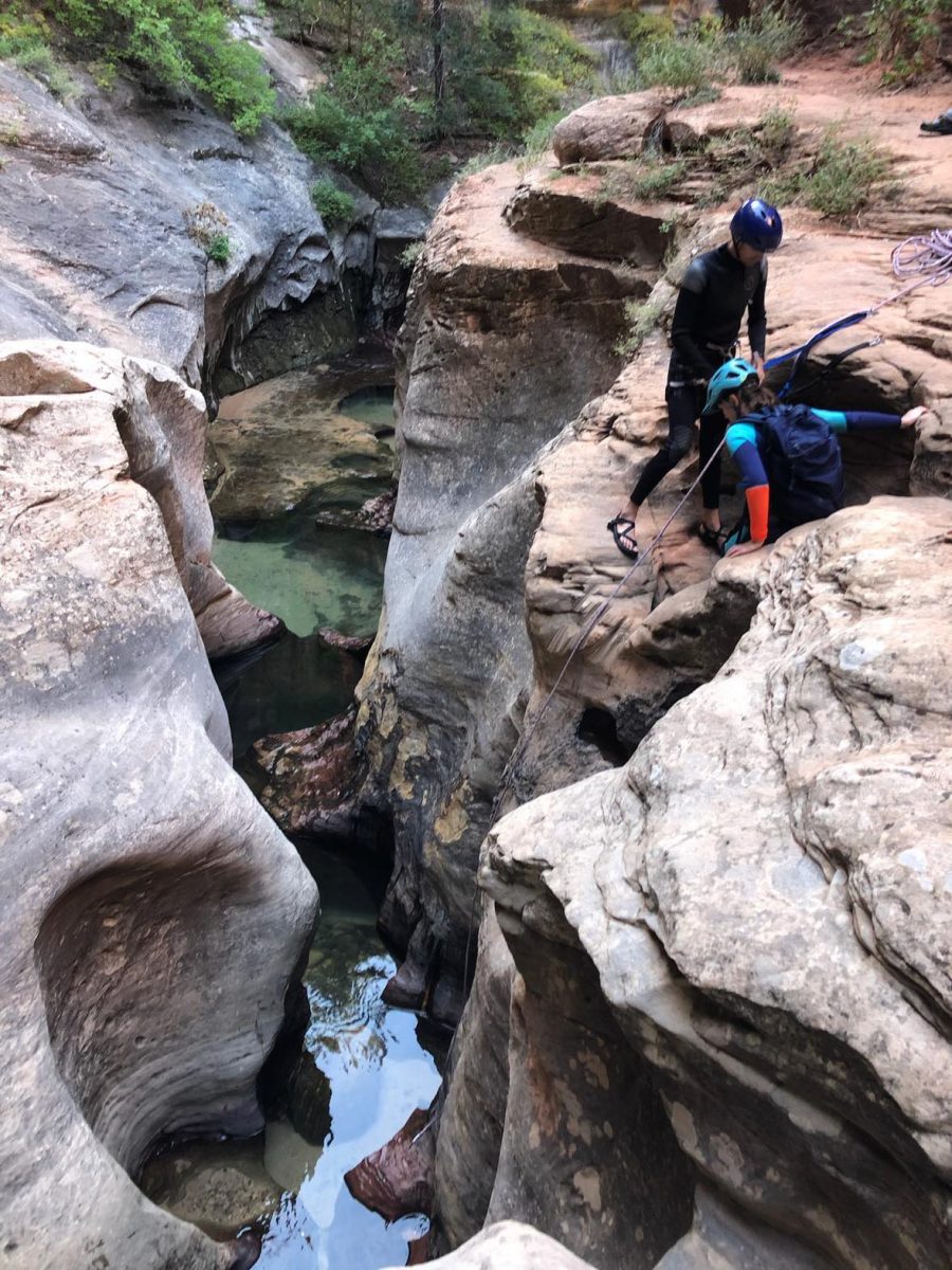 zion canyoneering teen trip