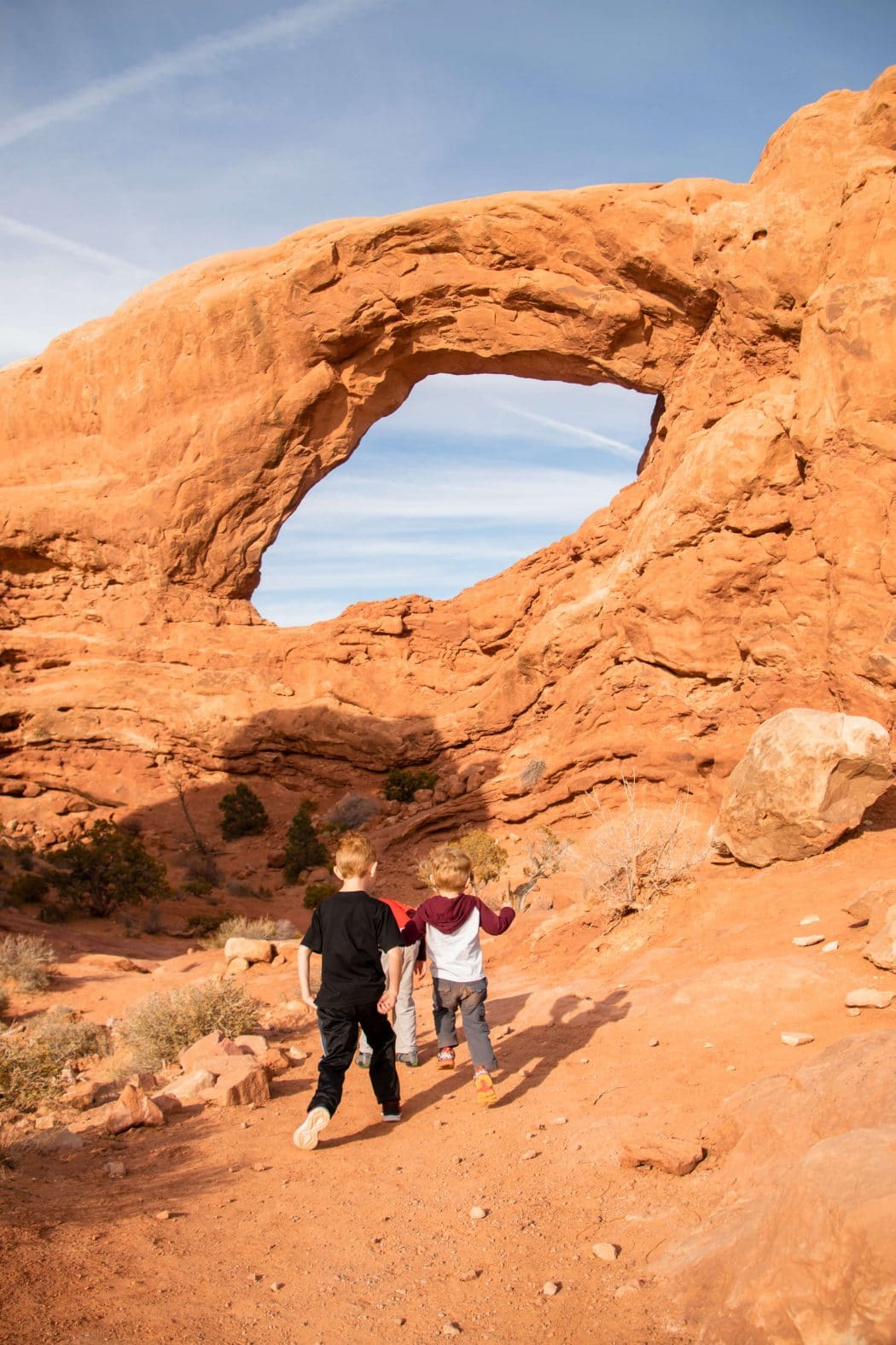 south window arches