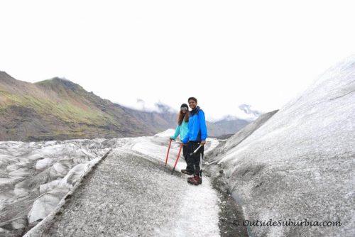 glacier trekking with teens