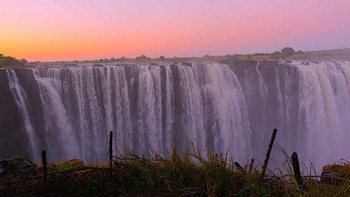 Victoria Falls with teens