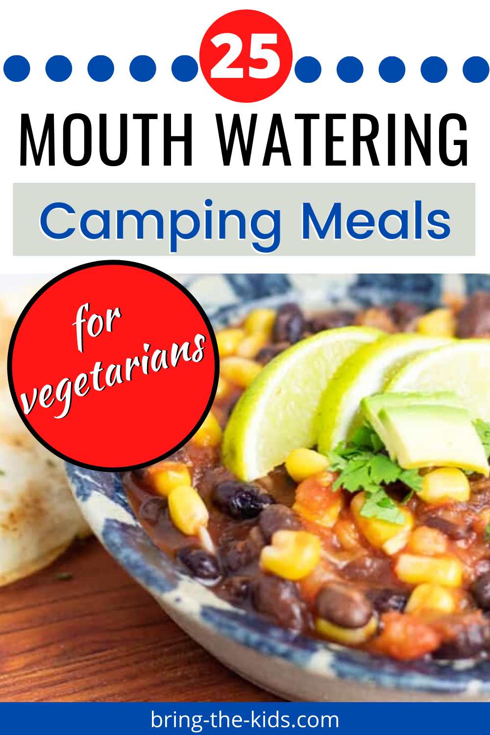 25 Vegetarian Camping Meals