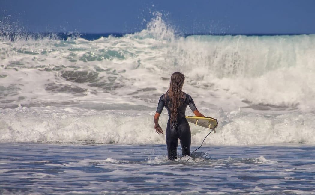 hawaii surfing with teens