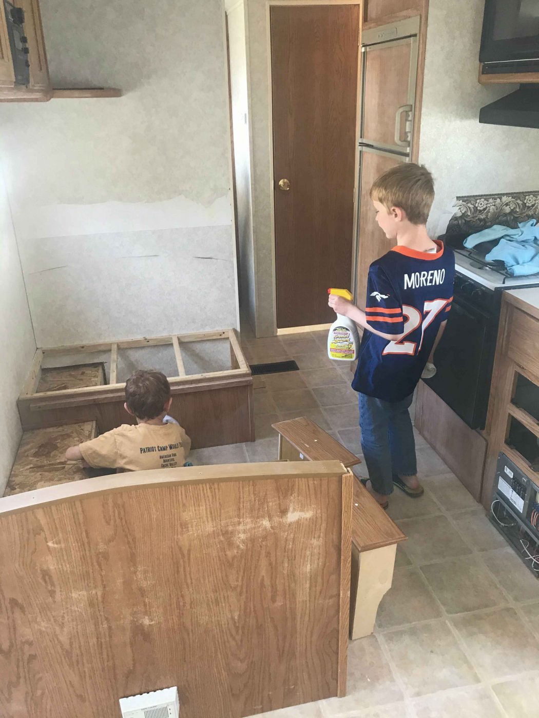 kids cleaning trailer Trailer Remodel