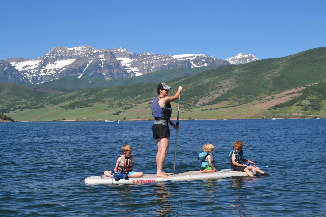 deer creek paddleboarding