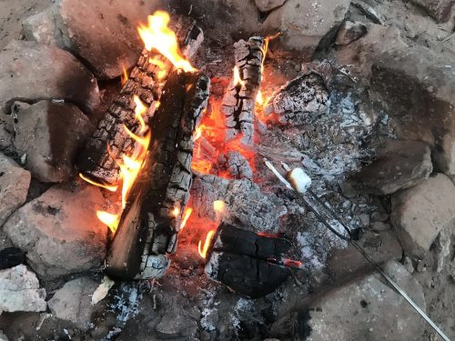 marshmallow roasting