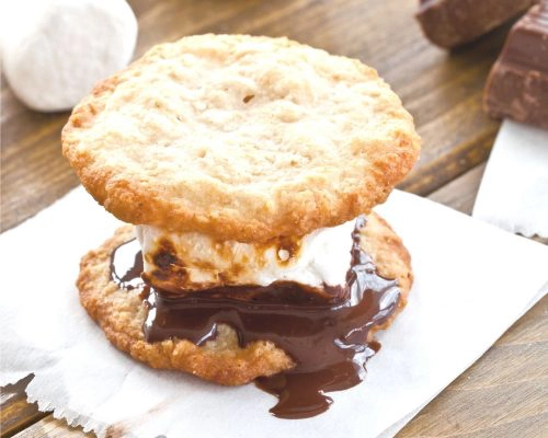 smores made with cookies