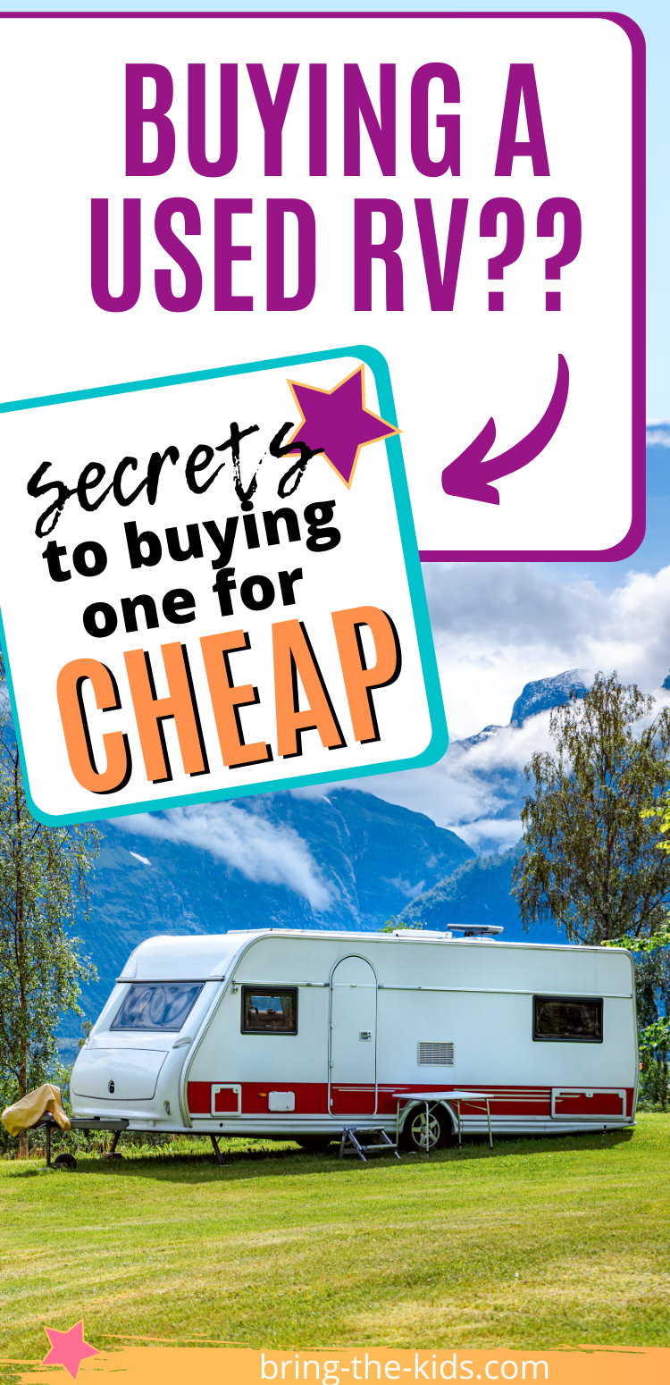 Secrets to buying a used RV