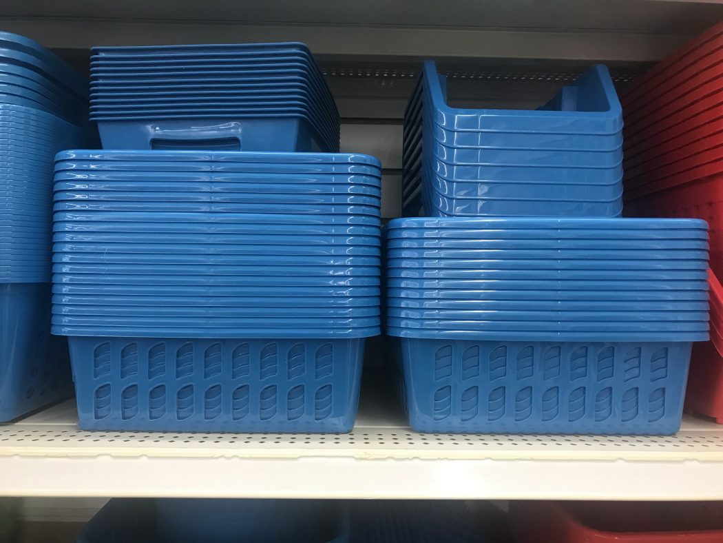 plastic storage bins for RV