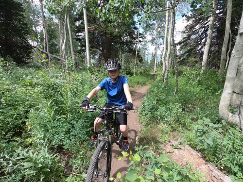 Mountain biking Utah