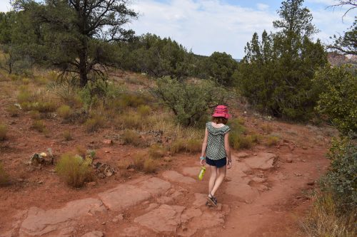 sedona hiking with kids