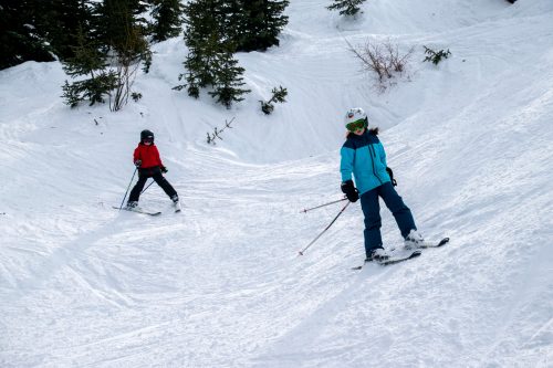 intermediate skiing solitude