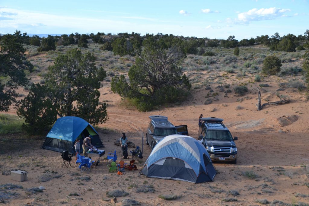 Calf Creek Falls Camping