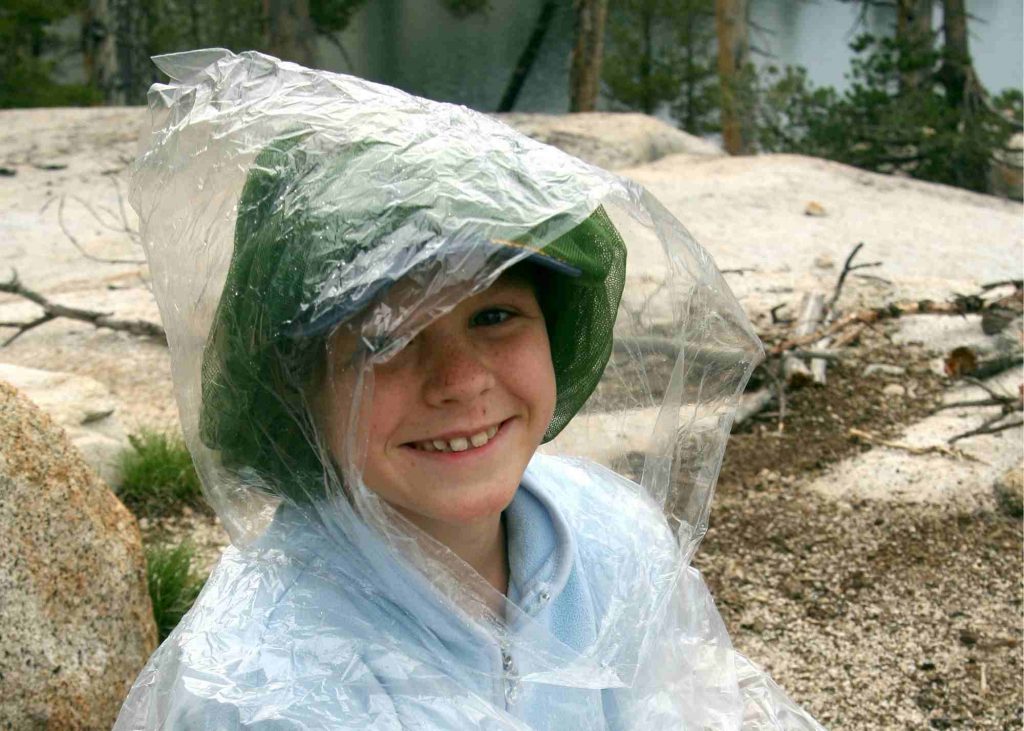 rain poncho camping