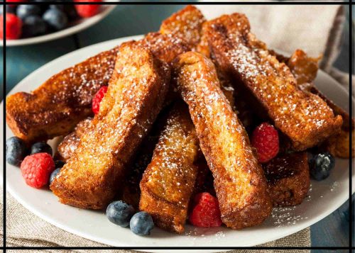 camping french toast sticks