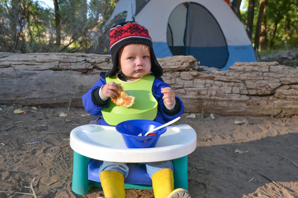 baby camping highchair