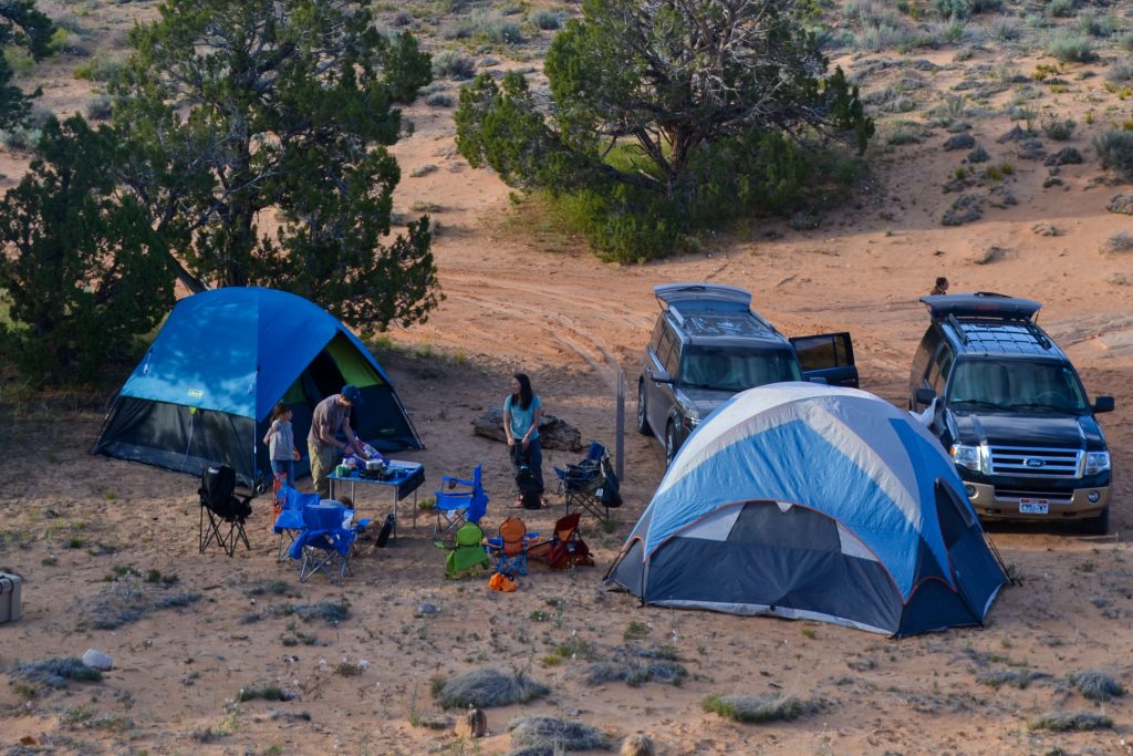 family camping tents