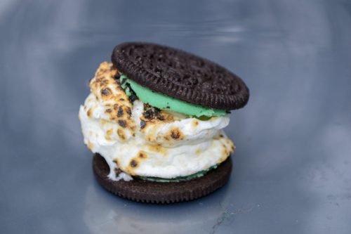 mint oreo smores