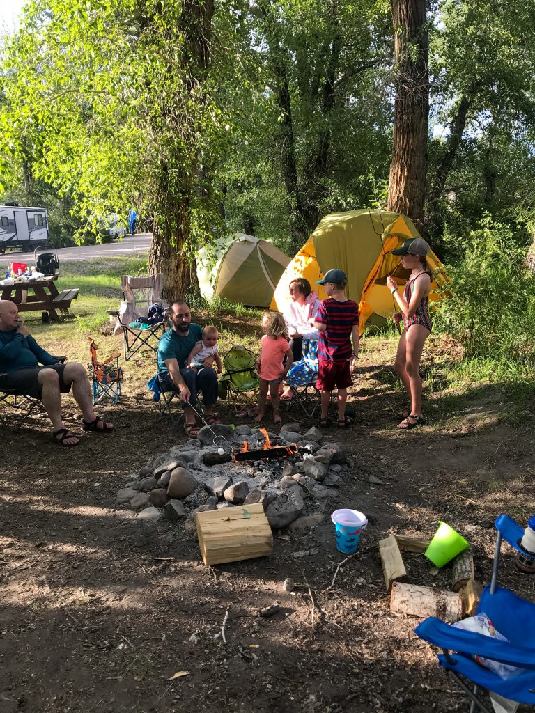 montana camping with kids