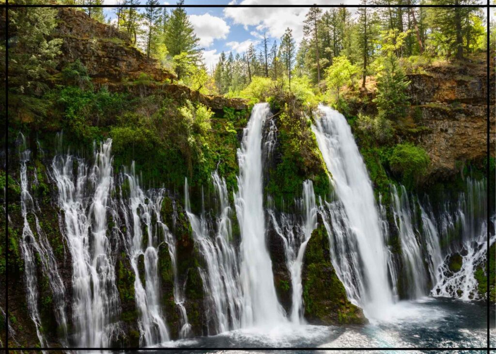 burney falls california camping