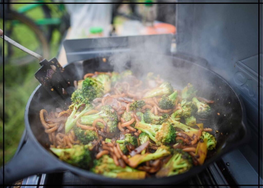 camping skillet dinner