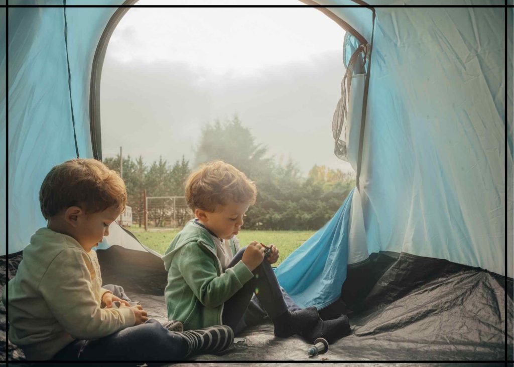 boys camping canva