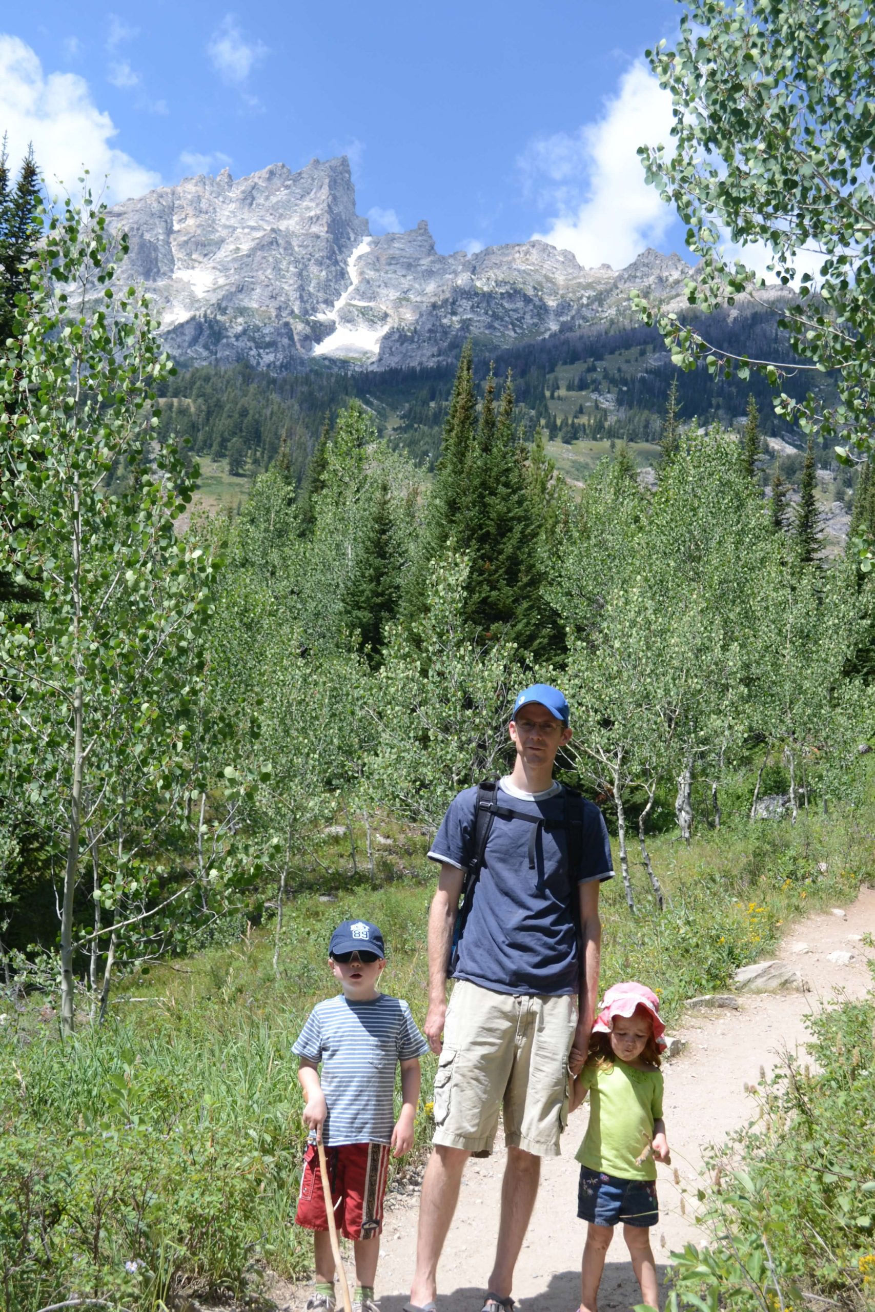 Grand TEton hikes with kids