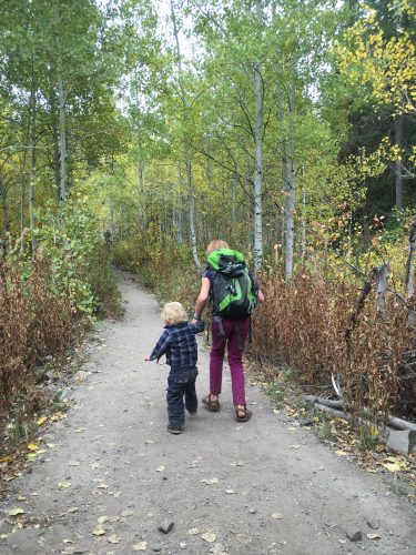 backpacking with toddlers