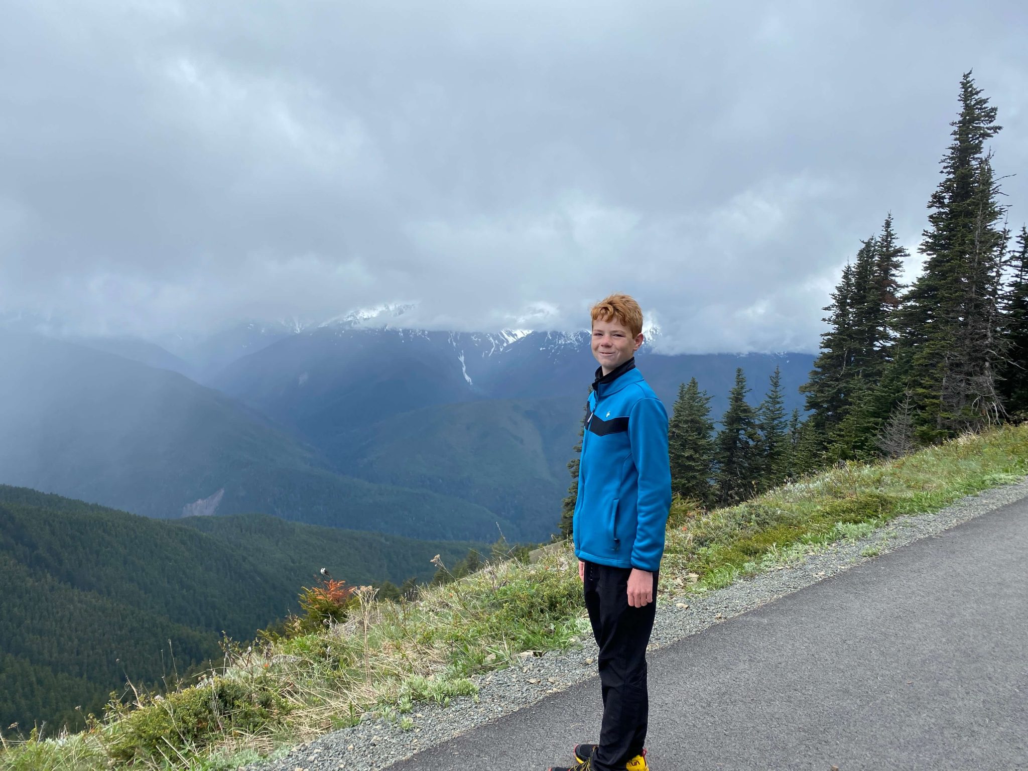 Hurricane Hill Olympic National park with kids