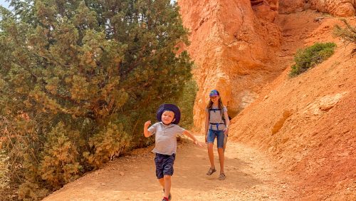 Navajo loop bryce canyon with kids