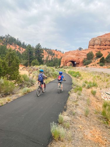 red canyon bike trail bryce canyon