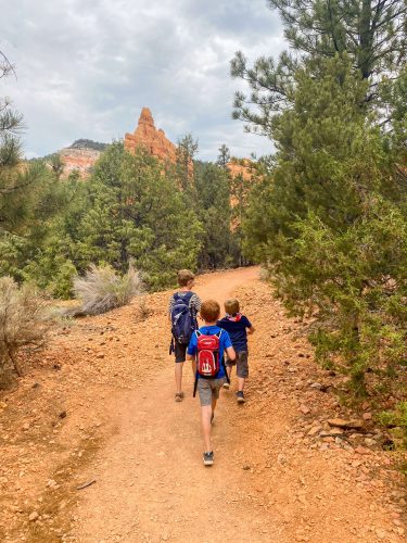 Bryce Canyon packing with kids