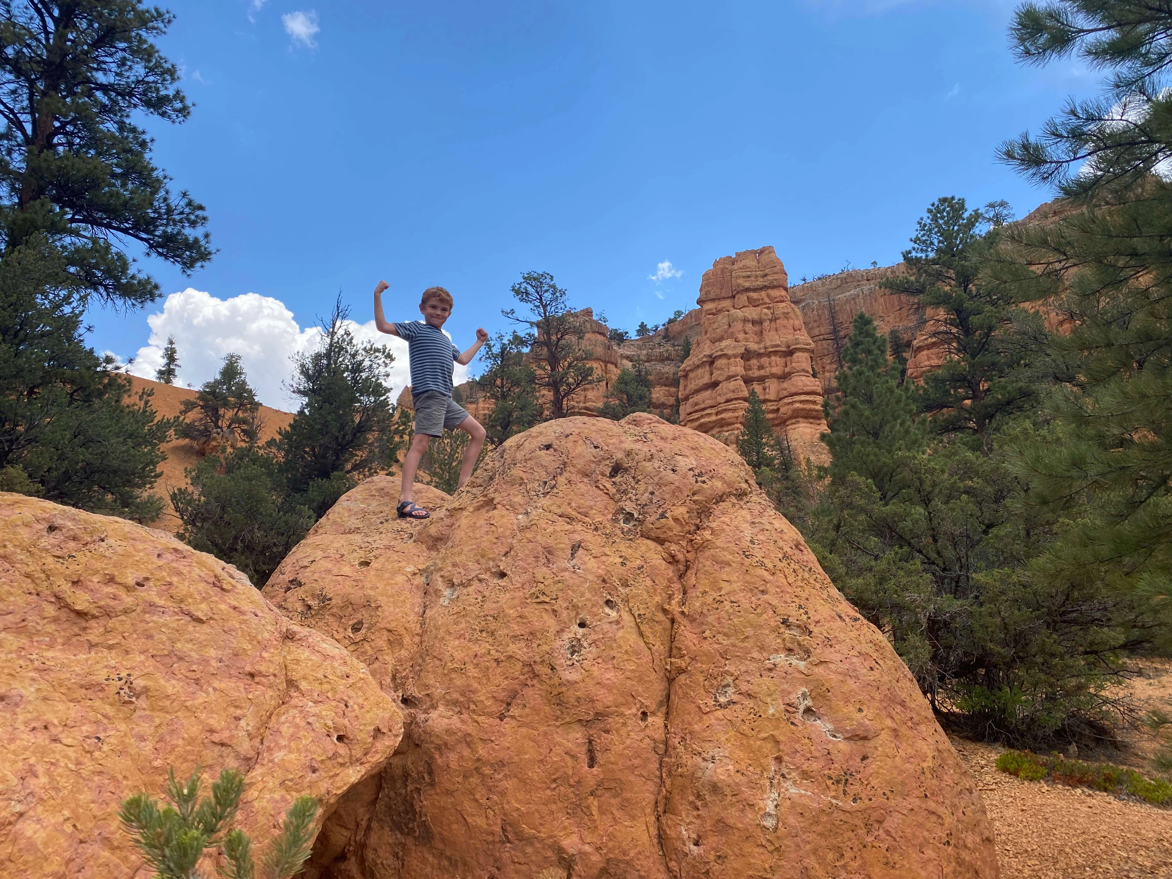 photo trail red canyon with kisd