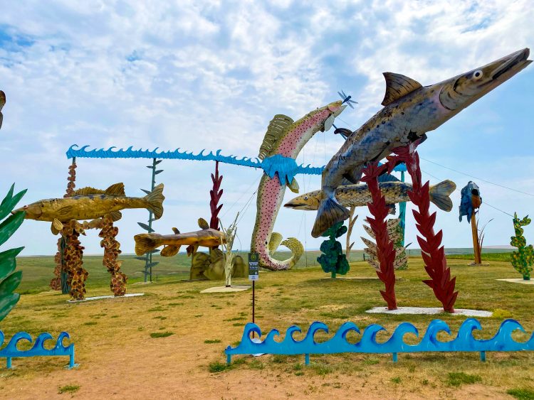 enchanted highways art North Dakota