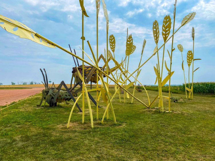 enchanted highways art North Dakota